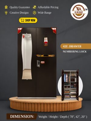 42E DrawerTLA Almirah (Numbering Lock)